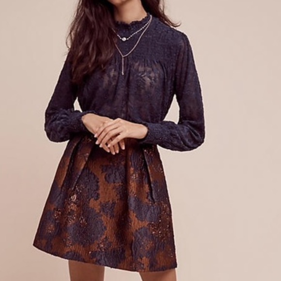 Anthropologie Dresses & Skirts - {ANTHRO} Eva Franco Brocade Mini Skirt